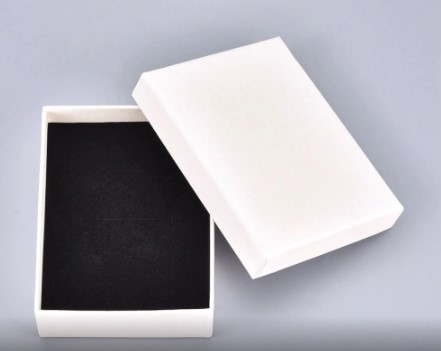 Коробочки картонные для набора серьги+кольцо размер 7*9см упаковка 12 штук